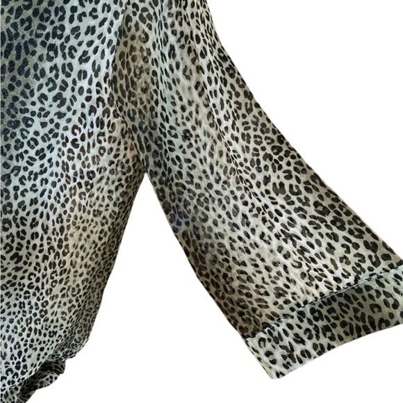 Tommy Bahama | Sheer Animal Print Swim Coverup - Picture 3 of 6